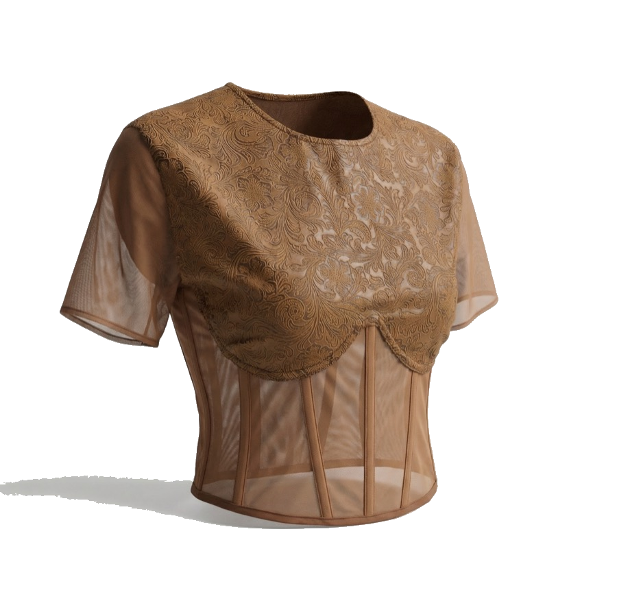 The Amber Veil Corset