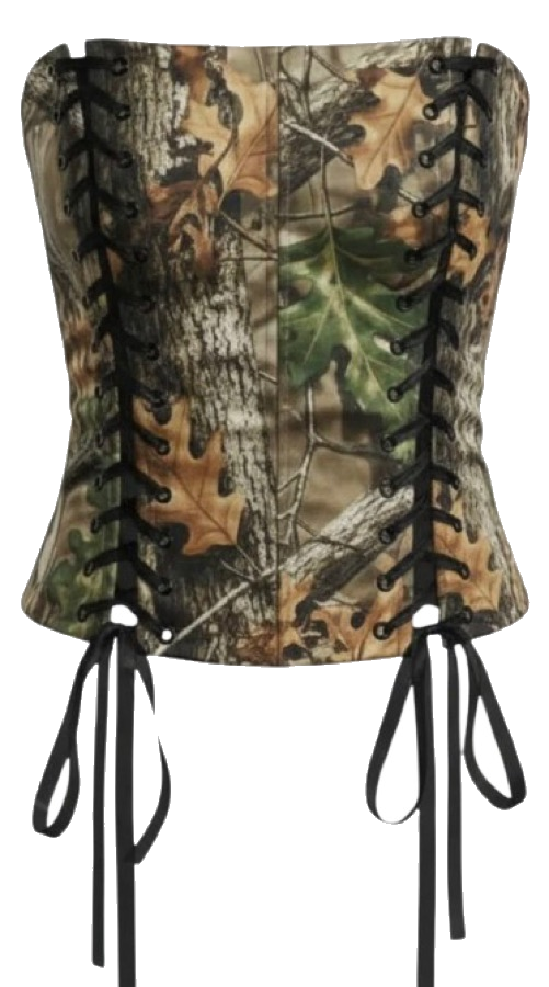 The Huntress Lace-Up Crop